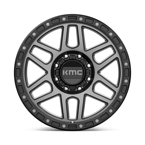 KMC KM544 MESA Satin Black W/ Gray Tint 20x9 +18 8x170mm 125.1mm - Wheelwiz