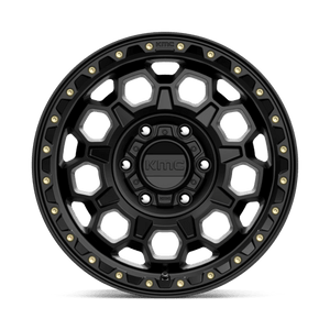 KMC KM545 TREK Satin Black 17x8 +35 6x139.7mm 100.3mm - Wheelwiz