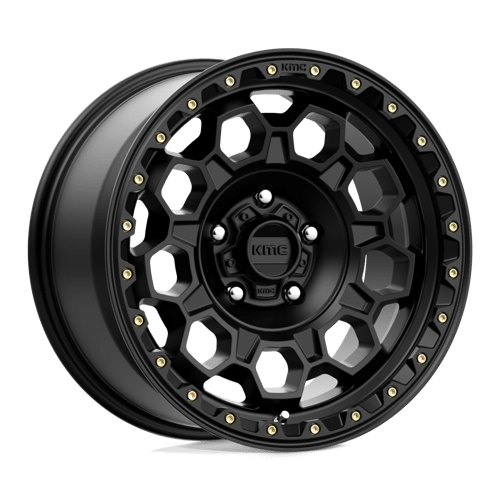 KMC KM545 TREK Satin Black 17x9 0 5x127mm 71.5mm - Wheelwiz