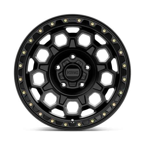 KMC KM545 TREK Satin Black 17x9 0 5x127mm 71.5mm - Wheelwiz