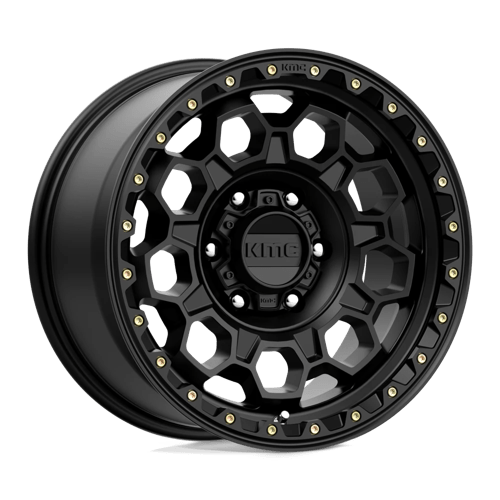 KMC KM545 TREK Satin Black 17x9 0 6x135mm 87.1mm - Wheelwiz