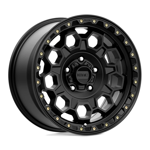 KMC KM545 TREK Satin Black 17x9 +18 5x127mm 71.5mm - Wheelwiz