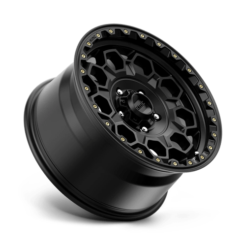 KMC KM545 TREK Satin Black 17x9 +18 5x127mm 71.5mm - Wheelwiz