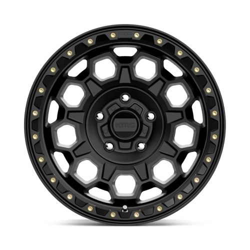KMC KM545 TREK Satin Black 17x9 +18 5x127mm 71.5mm - Wheelwiz