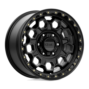 KMC KM545 TREK Satin Black 17x9 +18 6x114.3mm 66.1mm - Wheelwiz