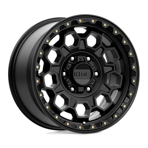 KMC KM545 TREK Satin Black 17x9 +18 6x135mm 87.1mm - Wheelwiz