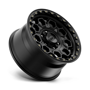 KMC KM545 TREK Satin Black 17x9 +18 6x139.7mm 106.1mm - Wheelwiz