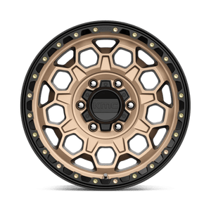 KMC KM545 TREK Matte Bronze W/ Black Lip 17x9 +18 6x135mm 87.1mm - Wheelwiz