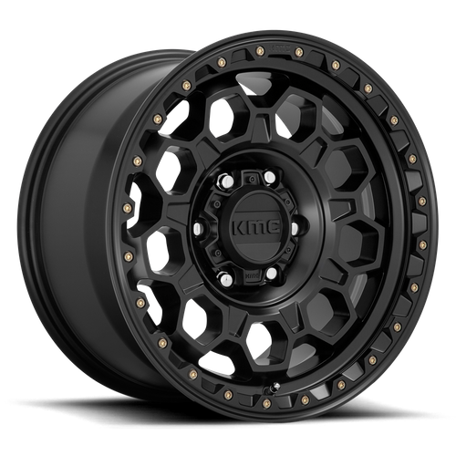 KMC KM545 TREK Satin Black 17x8 +35 6x139.7mm 100.3mm