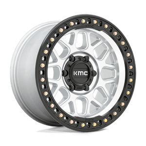 KMC KM549 GRS Machined W/ Satin Black Lip 18x8.5 0 8x165.1mm 125.1mm