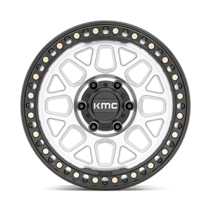 KMC KM549 GRS Machined W/ Satin Black Lip 18x9 +18 6x135mm 87.1mm - Wheelwiz