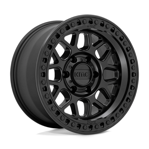 KMC KM549 GRS Satin Black 20x9 +18 8x180mm 124.2mm - Wheelwiz