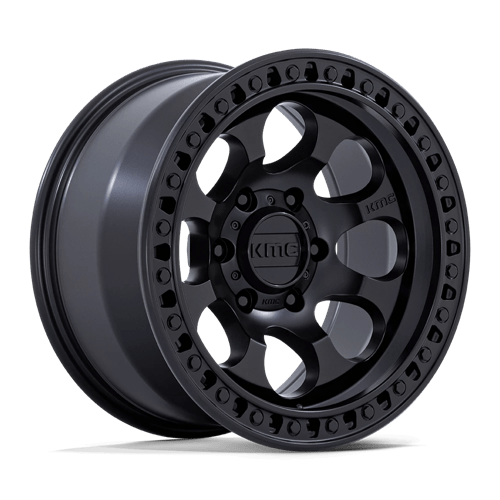 KMC KM550 RIOT SBL Satin Black 18x9 +18 6x135mm 87.1mm - Wheelwiz