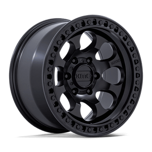 KMC KM550 RIOT SBL Satin Black 18x9 +18 6x135mm 87.1mm - Wheelwiz