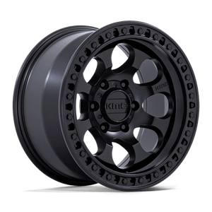 KMC KM550 RIOT SBL Satin Black 17x8.5 +10 6x139.7mm 106.1mm