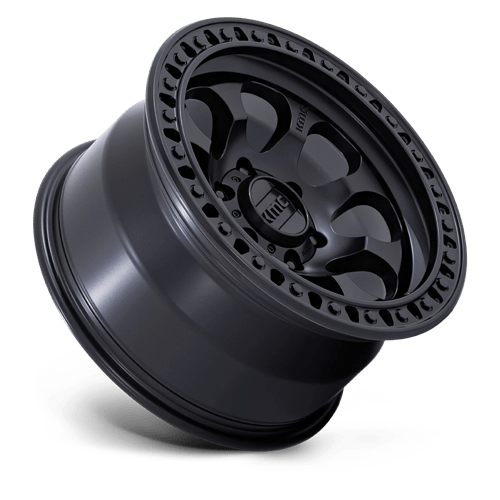 KMC KM550 RIOT SBL Satin Black 17x9 -12 6x139.7mm 106.1mm - Wheelwiz