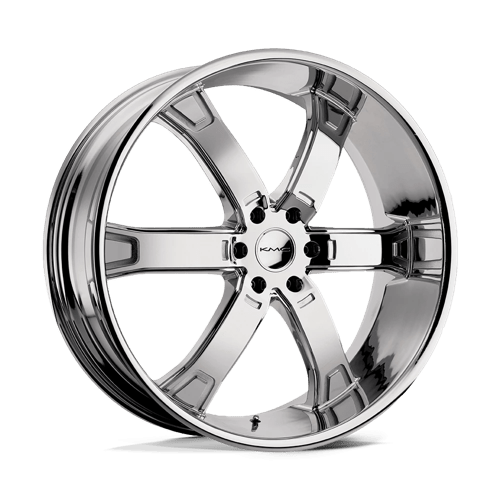 KMC KM671 BRODIE Chrome 20x9 +15 6x139.7mm 106.1mm - Wheelwiz