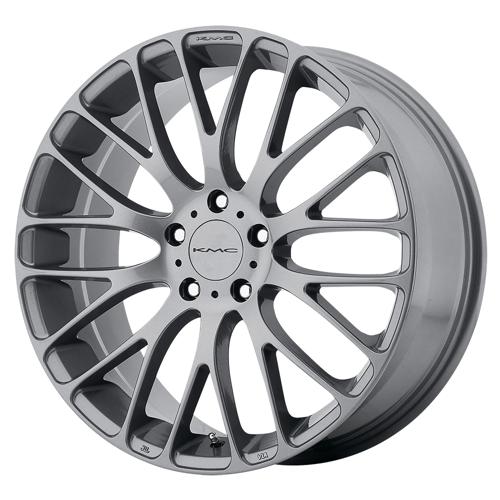 KMC KM693 MAZE Pearl Gray 17x7 +45 5x114.3mm 72.6mm - Wheelwiz