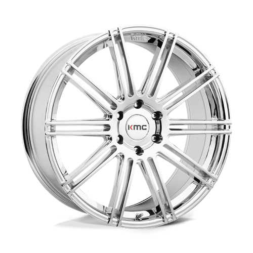 KMC KM707 CHANNEL Chrome 20x9 +30 6x135mm 87.1mm - Wheelwiz