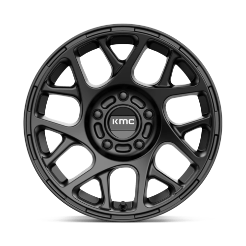 KMC KM708 BULLY Satin Black 18x8 +20 5x112mm 66.6mm - Wheelwiz