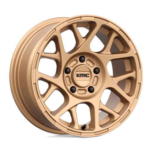 KMC KM708 BULLY Matte Bronze 18x8 +20 5x112mm 66.6mm - Wheelwiz