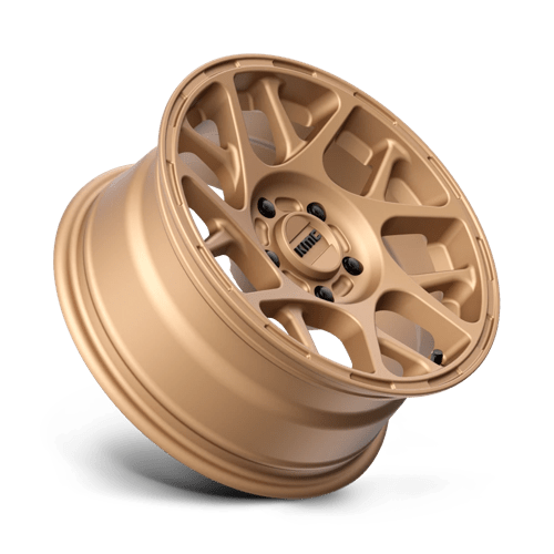 KMC KM708 BULLY Matte Bronze 18x8 +20 5x112mm 66.6mm - Wheelwiz