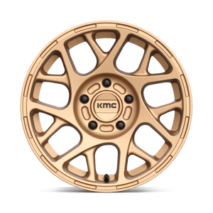 KMC KM708 BULLY Matte Bronze 16x7.5 +30 5x110mm 72.6mm - WheelWiz