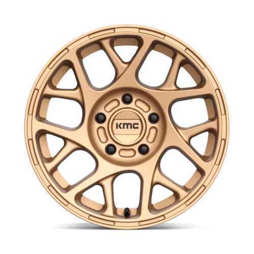 KMC KM708 BULLY Matte Bronze 17x8 +20 5x120mm 74.1mm - Wheelwiz