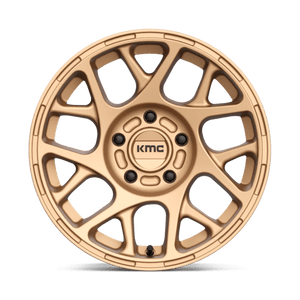 KMC KM708 BULLY Matte Bronze 18x8 +20 5x112mm 66.6mm - Wheelwiz