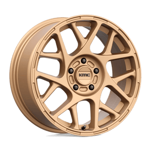 KMC KM708 BULLY Matte Bronze 17x8 +38 5x114.3mm 72.6mm - Wheelwiz