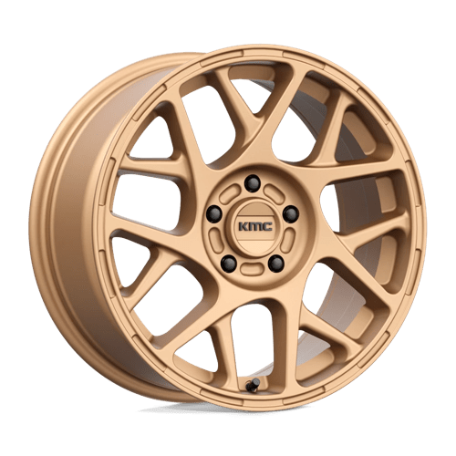 KMC KM708 BULLY Matte Bronze 17x8 +38 5x112mm 66.6mm - Wheelwiz