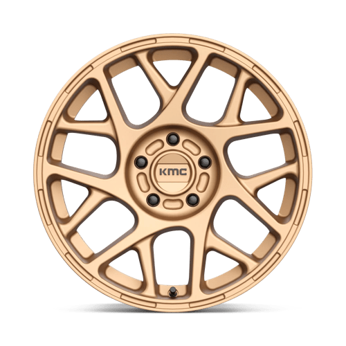 KMC KM708 BULLY Matte Bronze 17x8 +38 5x114.3mm 72.6mm - Wheelwiz