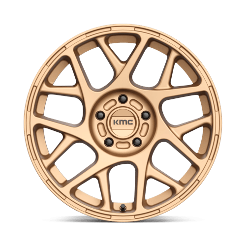 KMC KM708 BULLY Matte Bronze 17x8 +38 5x110mm 72.6mm - Wheelwiz
