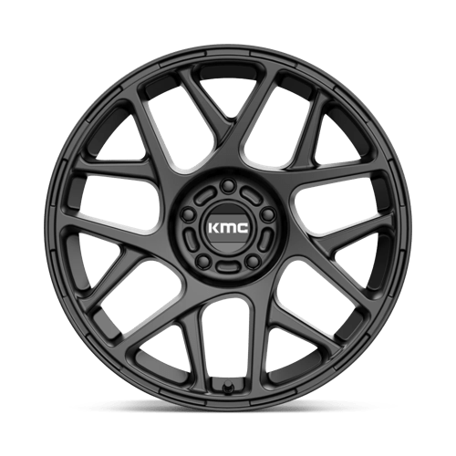 KMC KM708 BULLY Satin Black 18x8 +38 5x120mm 74.1mm - Wheelwiz