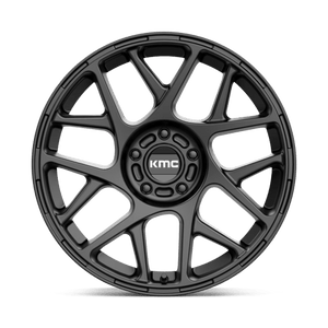KMC KM708 BULLY Satin Black 18x8 +38 5x120mm 74.1mm - Wheelwiz