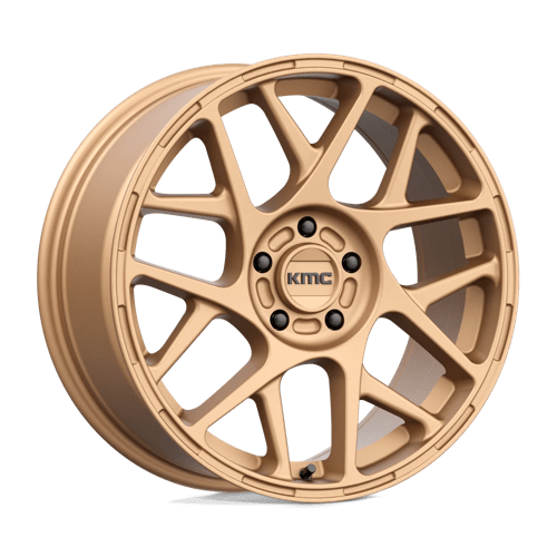 KMC KM708 BULLY Matte Bronze 18x8 +38 5x108mm 72.6mm - WheelWiz