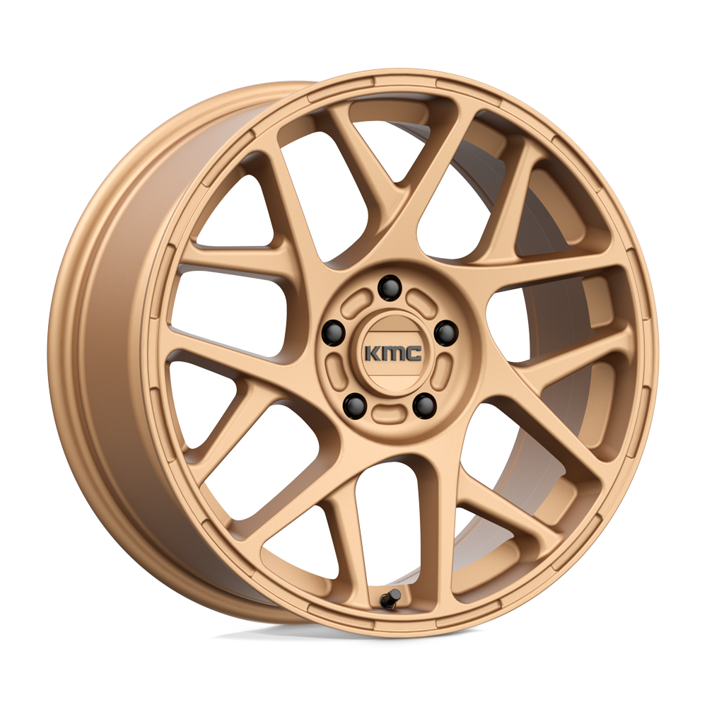 KMC KM708 BULLY Matte Bronze 18x8 +38 5x108mm 72.6mm - WheelWiz