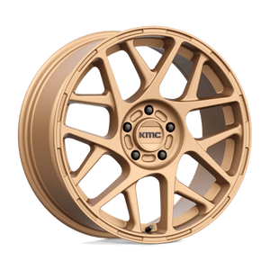 KMC KM708 BULLY Matte Bronze 18x8 +38 5x114.3mm 72.6mm - Wheelwiz