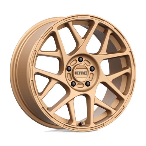 KMC KM708 BULLY Matte Bronze 18x8 +38 5x120mm 74.1mm - WheelWiz