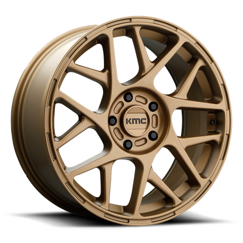 KMC KM708 BULLY Matte Bronze 15x7 +10 5x100mm 72.6mm - Wheelwiz