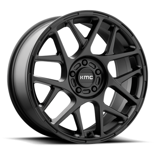KMC KM708 BULLY Satin Black 17x8 +38 5x120mm 74.1mm
