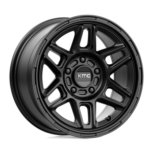 KMC KM716 NOMAD Satin Black 15x7 +10 5x100mm 72.6mm - WheelWiz