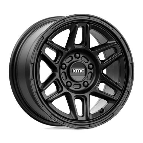 KMC KM716 NOMAD Satin Black 15x7 +10 5x100mm 72.6mm - WheelWiz