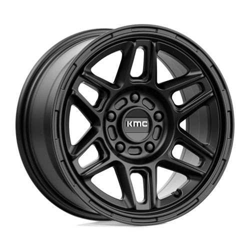 KMC KM716 NOMAD Satin Black 15x7 +10 5x114.3mm 72.6mm - WheelWiz