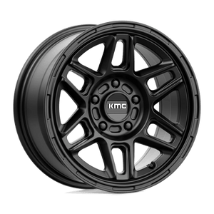 KMC KM716 NOMAD Satin Black 15x7 +10 5x114.3mm 72.6mm - WheelWiz