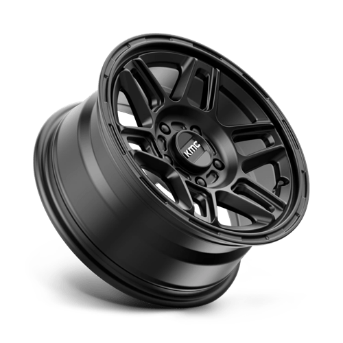 KMC KM716 NOMAD Satin Black 15x7 +10 5x114.3mm 72.6mm - WheelWiz