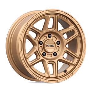 KMC KM716 NOMAD Matte Bronze 15x7 +10 5x100mm 72.6mm - WheelWiz