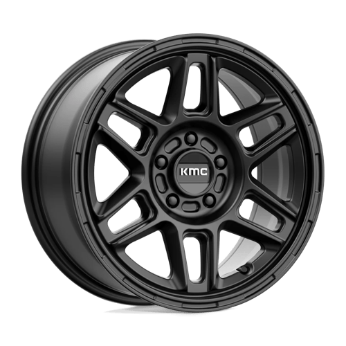 KMC KM716 NOMAD Satin Black 16x7.5 +30 5x114.3mm 72.6mm - WheelWiz