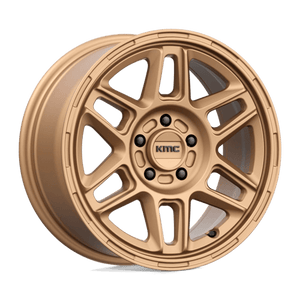 KMC KM716 NOMAD Matte Bronze 16x7.5 +30 5x110mm 72.6mm - WheelWiz