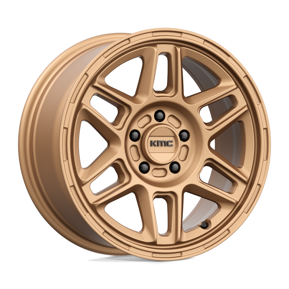 KMC KM716 NOMAD Matte Bronze 16x7.5 +30 5x110mm 72.6mm - WheelWiz